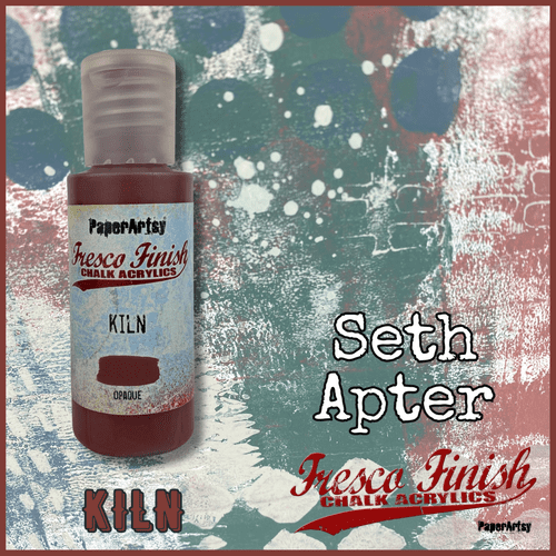 PaperArtsy - SETH APTER FRESCO CHALK PAINT - KILN