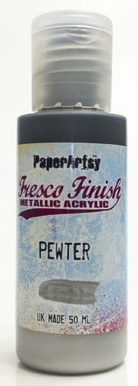 PaperArtsy Fresco Finish - Pewter