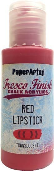 PaperArtsy Fresco Finish Red Lipstick