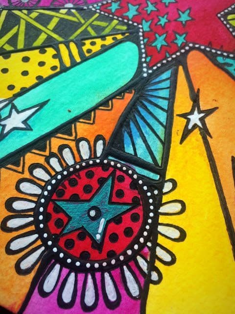 PaperArtsy Fresco Finish Yellow Submarine