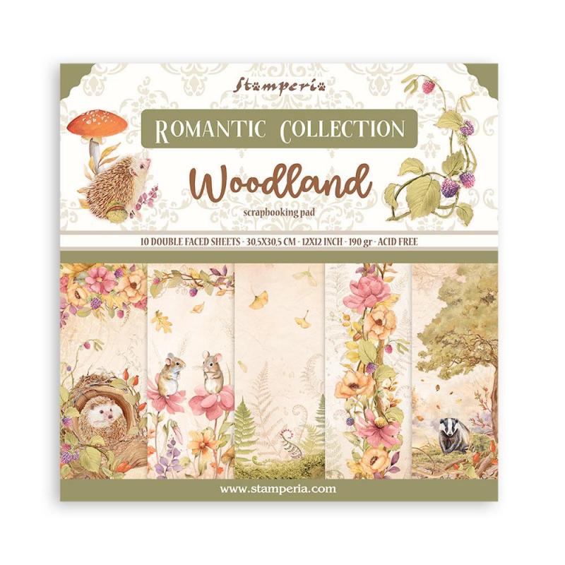 Stamperia - Romantic Collection Woodland 12 x 12 collection