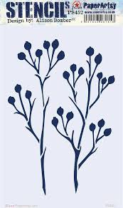 PaperArtsy Stencil PS452