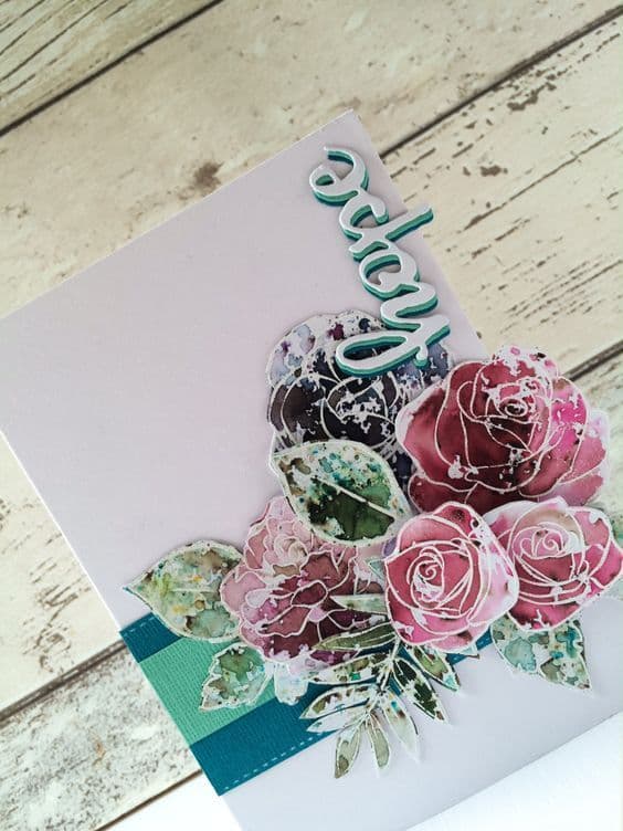 PaperArtsy Infusions Are you Cerise