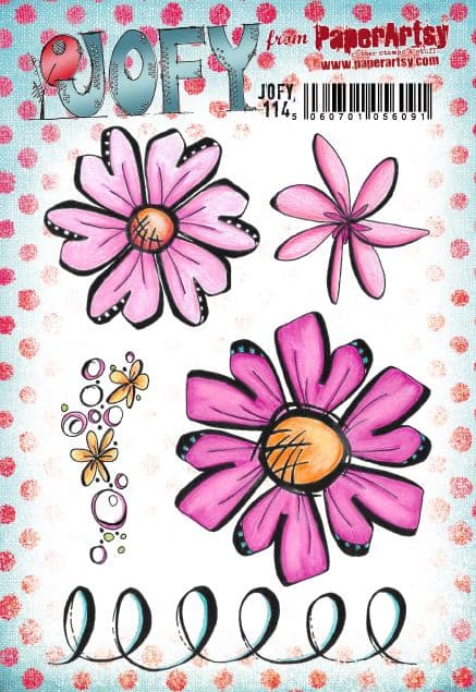 PaperArtsy Jofy Stamp 114