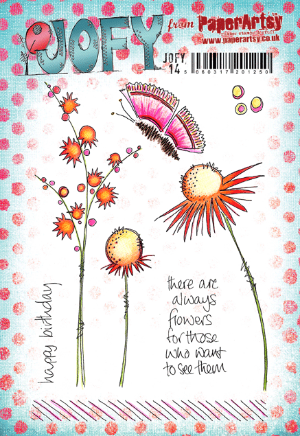 PaperArtsy Jofy A5 Stamp 14