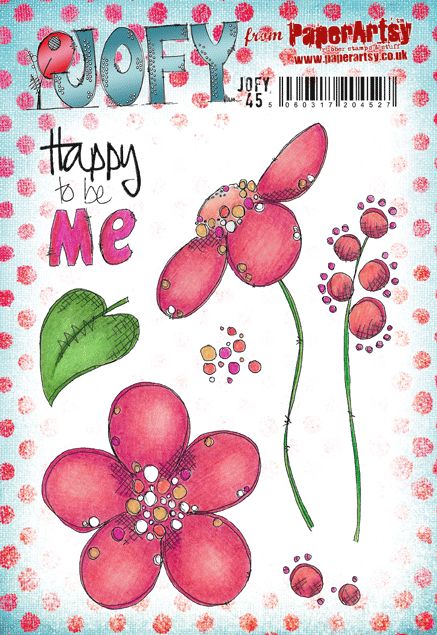 PaperArtsy Jofy Stamp 45