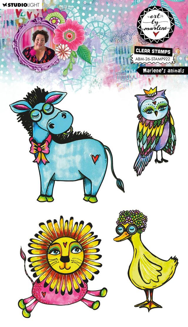 Art By Marlene - Stamp - Marlenes Animals