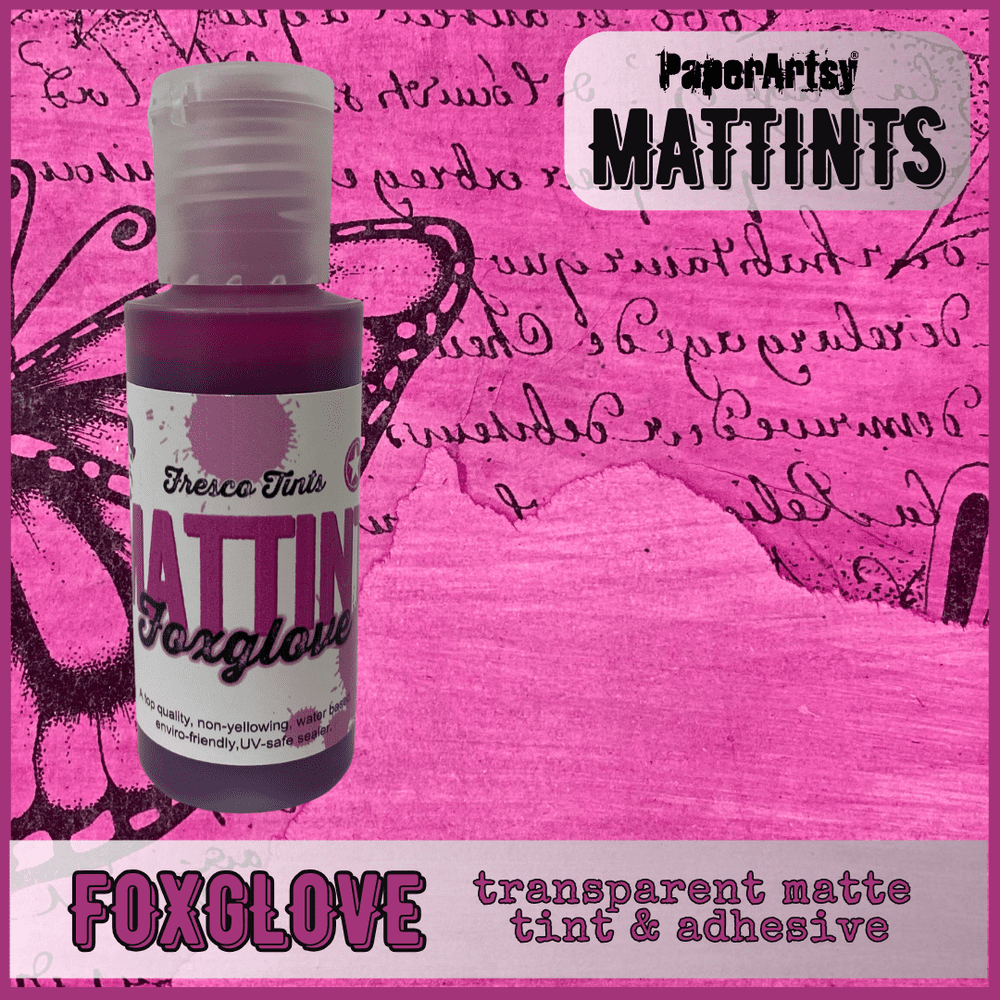 PaperArtsy Mattint - Foxglove