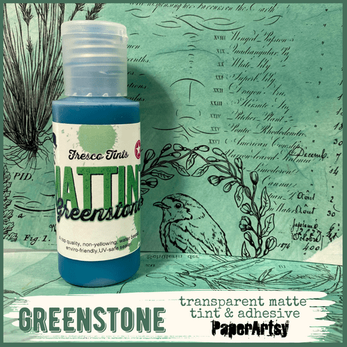 PaperArtsy Mattint -Green Stone
