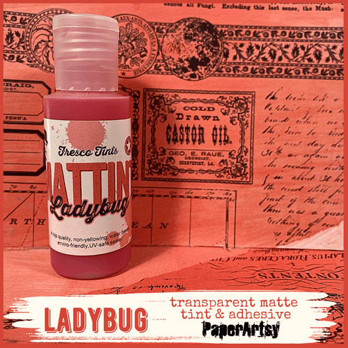 PaperArtsy Mattint -Lady Bug