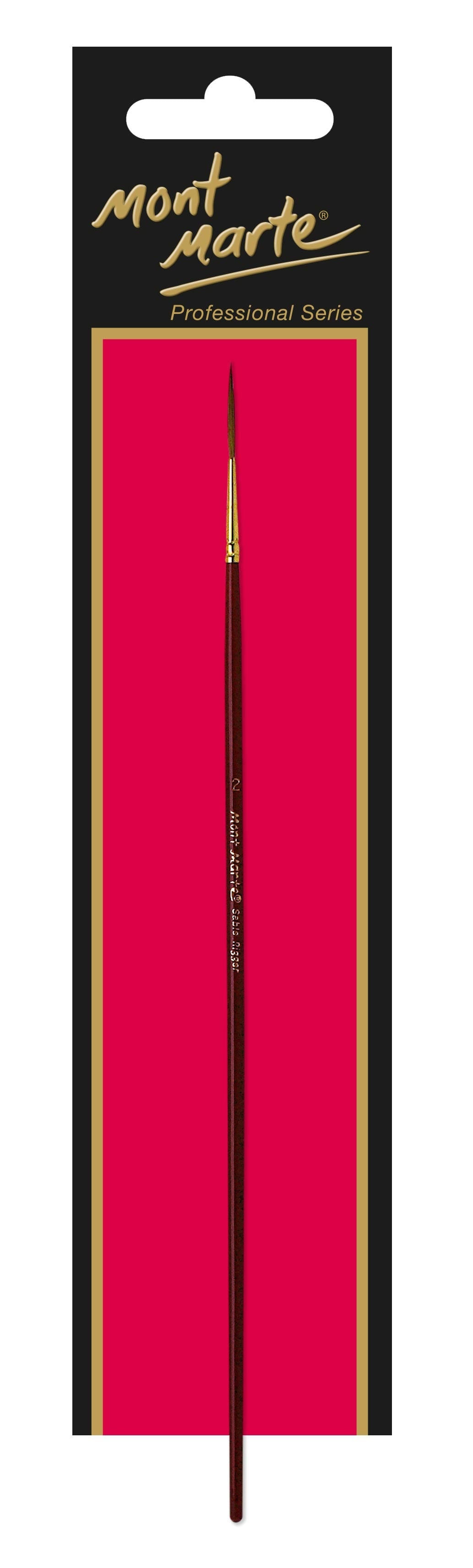 Mont Marte Artist Brush Premium Sable Rigger 2