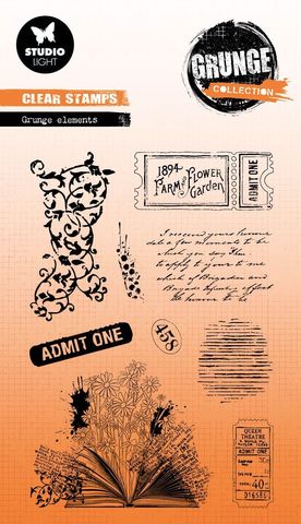Studio Light Grunge Collection Grunge Elements stamp