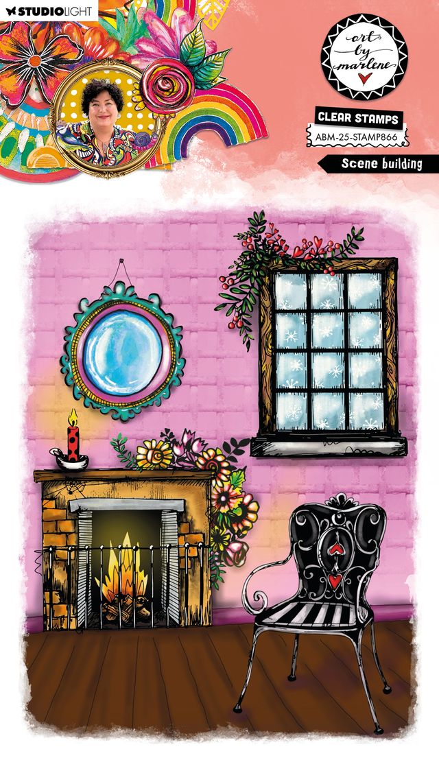 Art By Marlene - Stamp - Scene Building