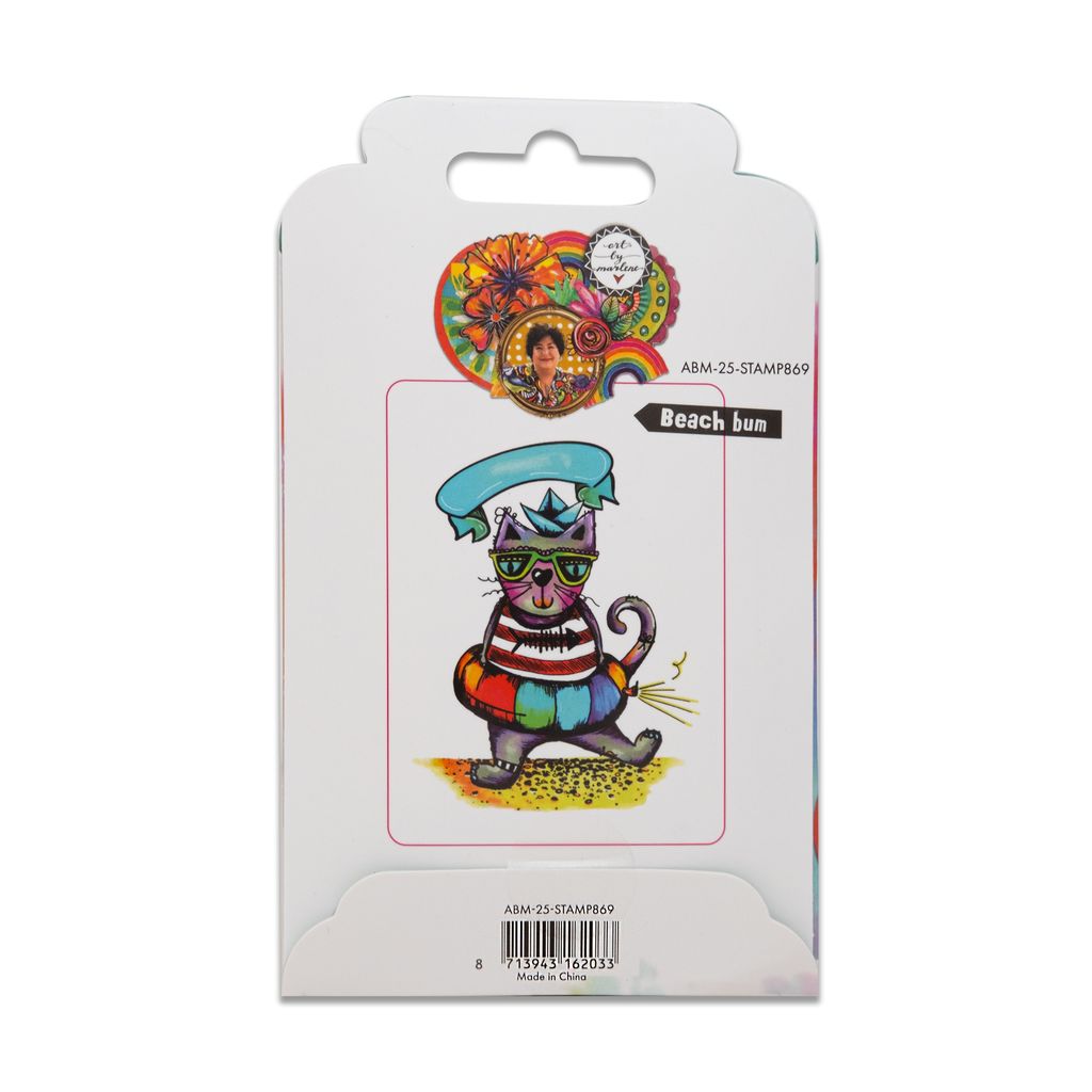 Art By Marlene - Stamp - Beach Bum