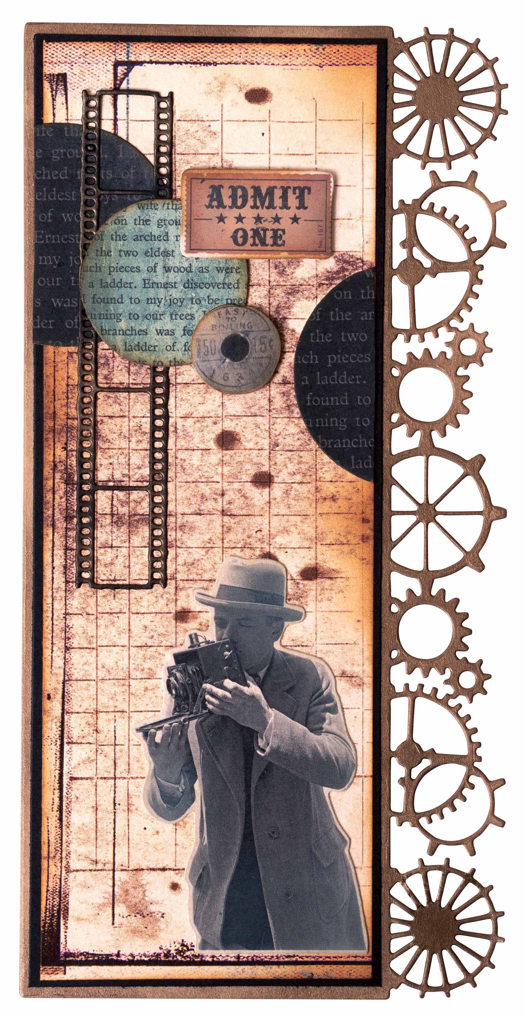 Studio Light Grunge Collection - Gears Texture