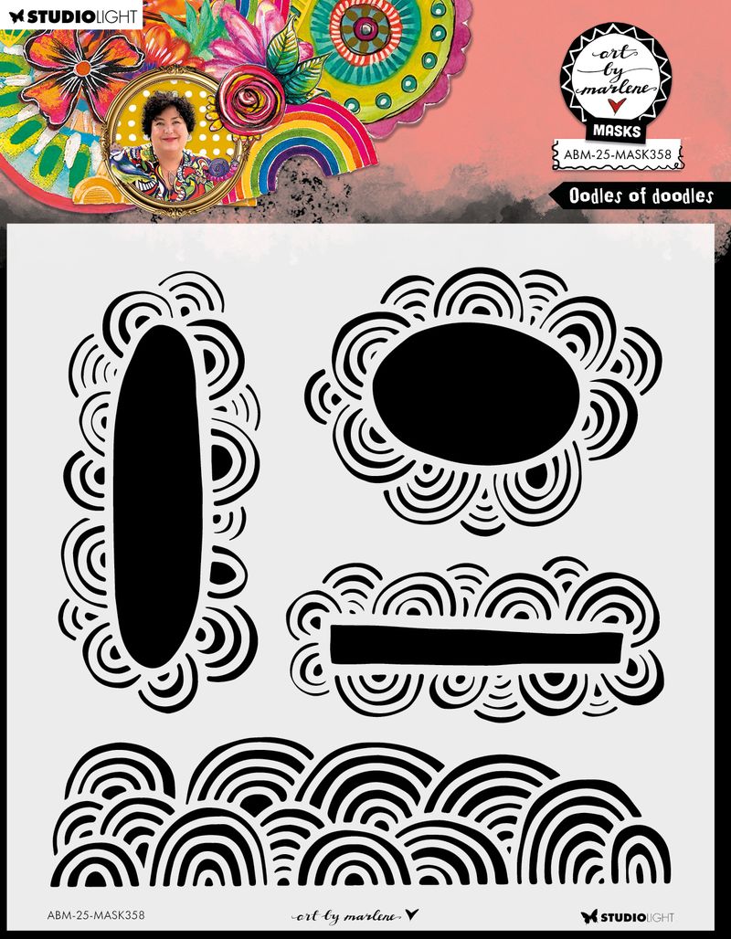 Art By Marlene - OOdles of Doodles Mask