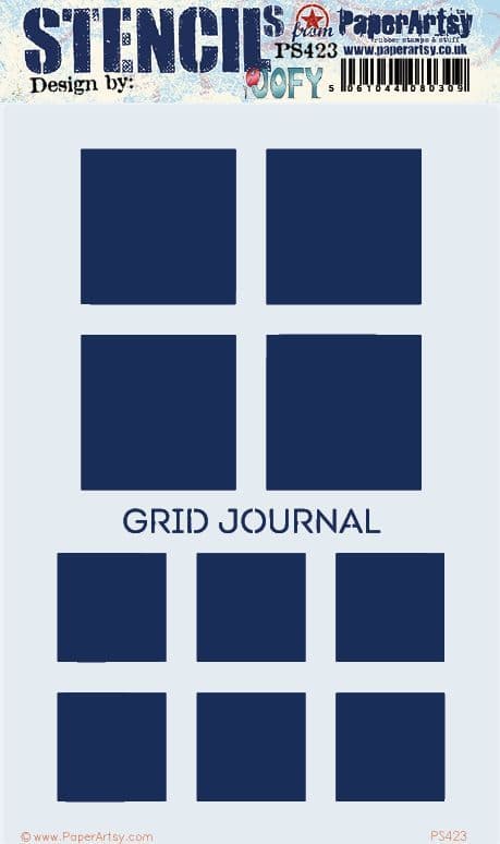 PaperArtys Stencil Large grid