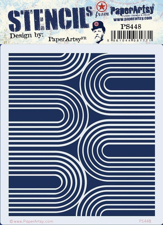 PaperArtsy Stencil PS448