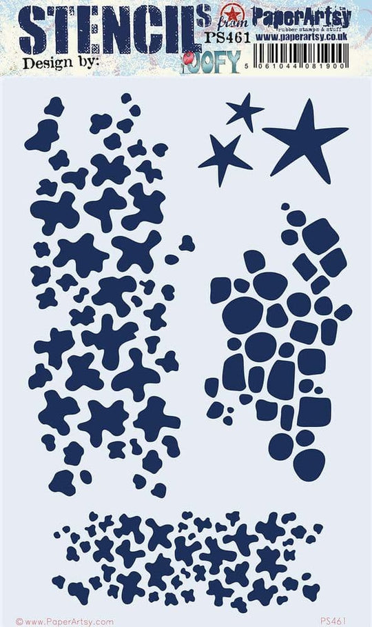 PaperArtsy Stencil JOfy PS461