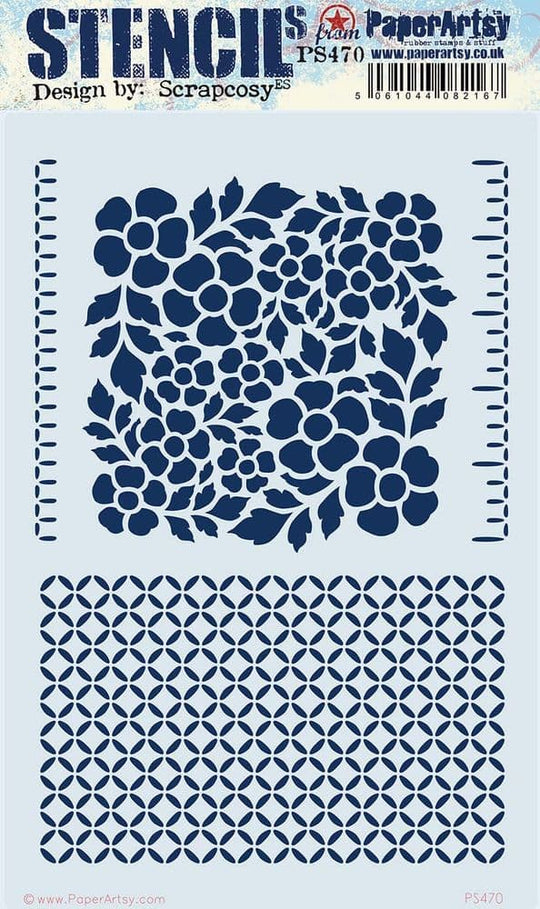 PaperArtsy Stencil PS470