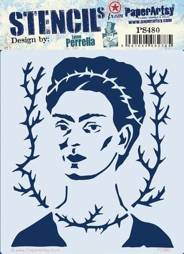 PaperArtsy Lynne Perrella Stencils PS480