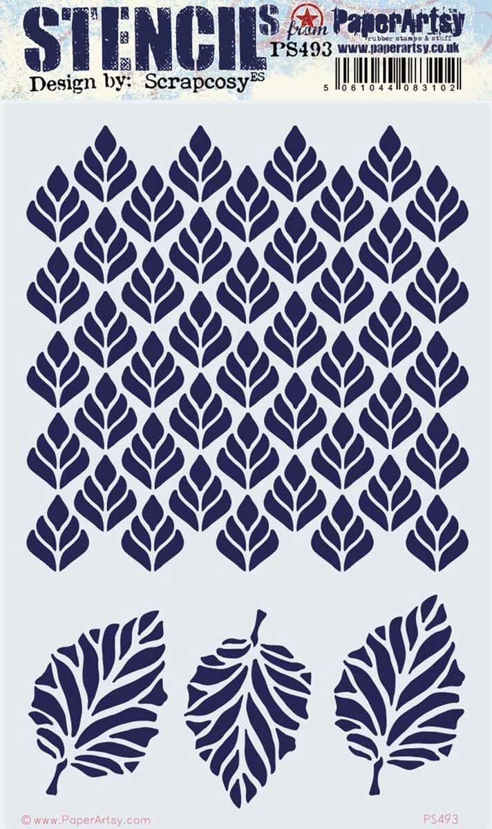 Paper Artsy PS493 Stencil