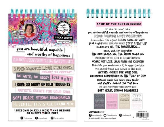 Art by Marlene ABM-26-STCB4 Sticky Quotes Nr. 84