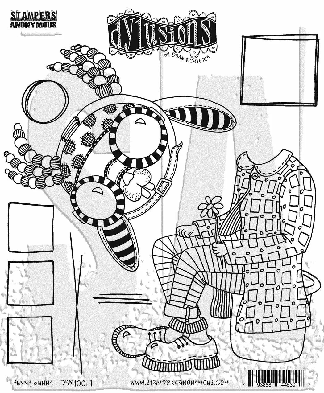 Dylusions -Funny Bunny