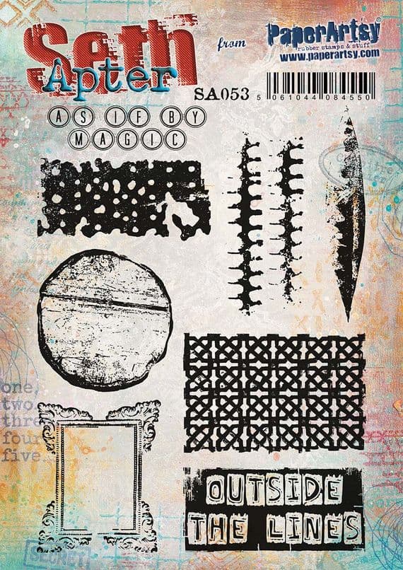 PaperArtsy Seth Apter SA053 Stamp Set – As If By Magic