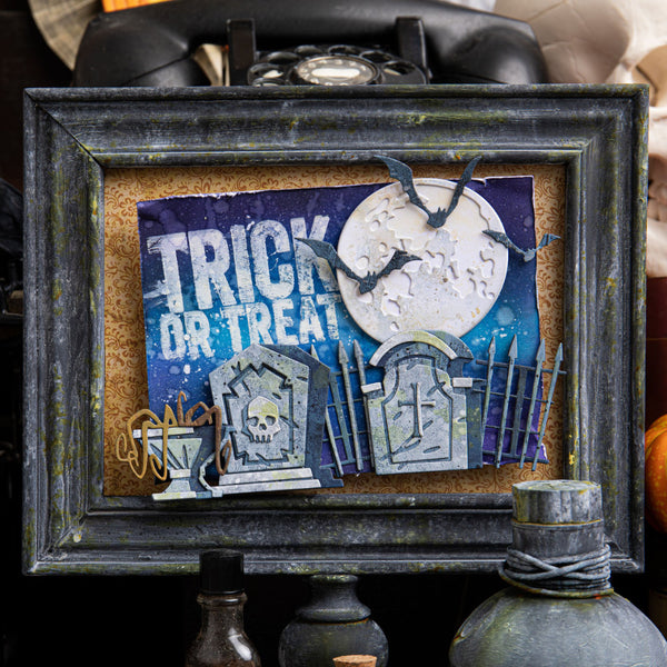 Tim Holtz - SIZZIX - "THINLETS" - "Graveyard "
