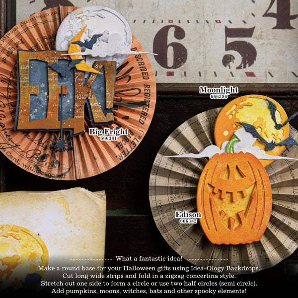 Tim Holtz- Sizzix - Thinlit Die Moonlight