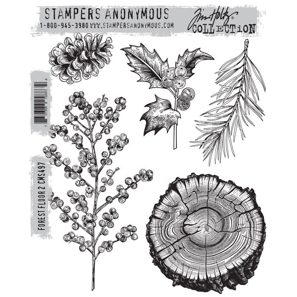 Tim Holtz-Stampers Anonymous - Forest Floor