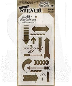 Tim Holtz Layering Stencil - Arrows