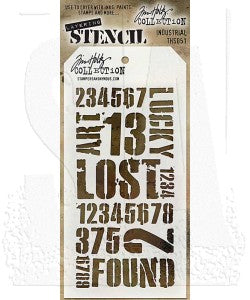 Tim Holtz Layering Stencil - Industrial
