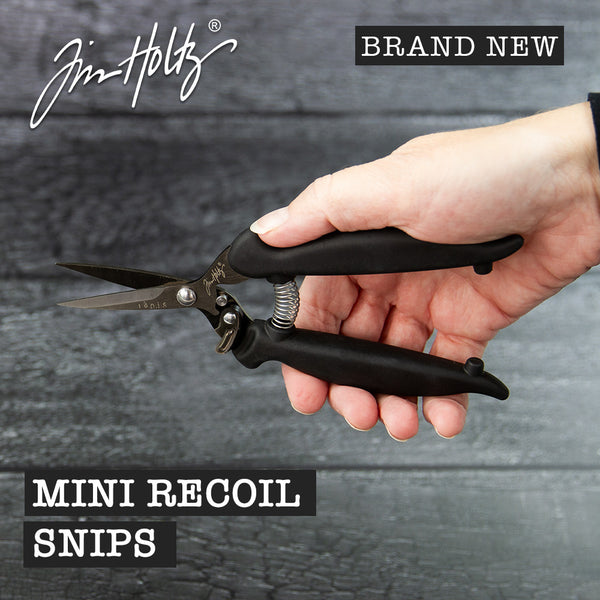 Tim Holtz Scissors - Recoil Snips - Mini 7 inch