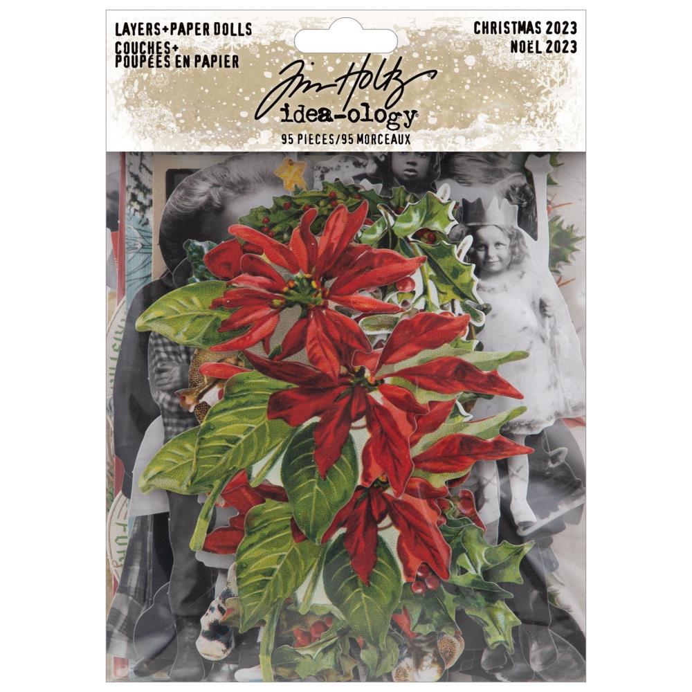 Tim Holtz Ideaology Paper Dolls - Christmas 2023