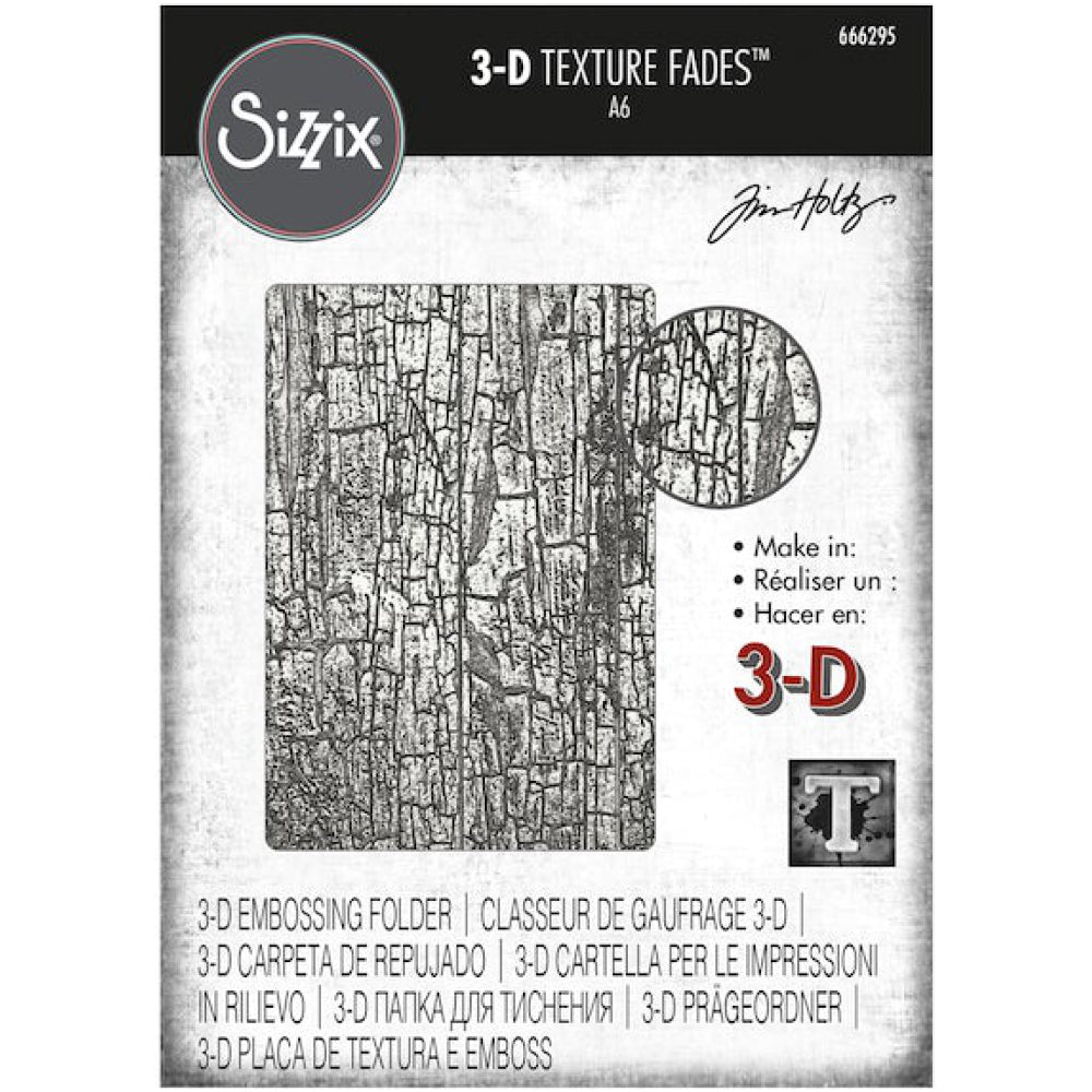 Tim Holtz- Sizzix - Texture Fades - Cracked