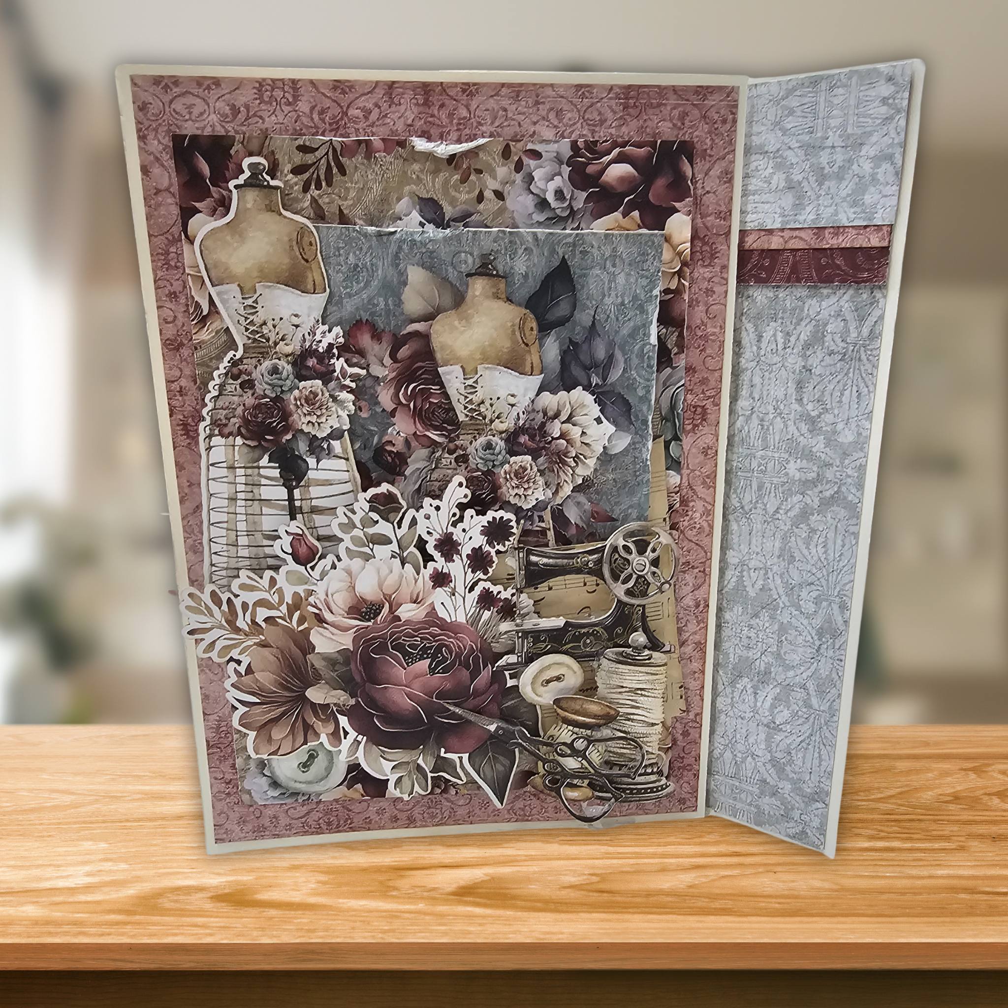 Mintay Antique Shop Card Kit