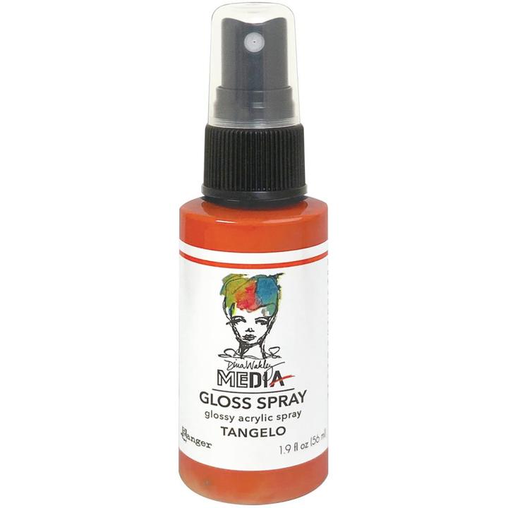 Dina Wakley Gloss Spray - Tangelo