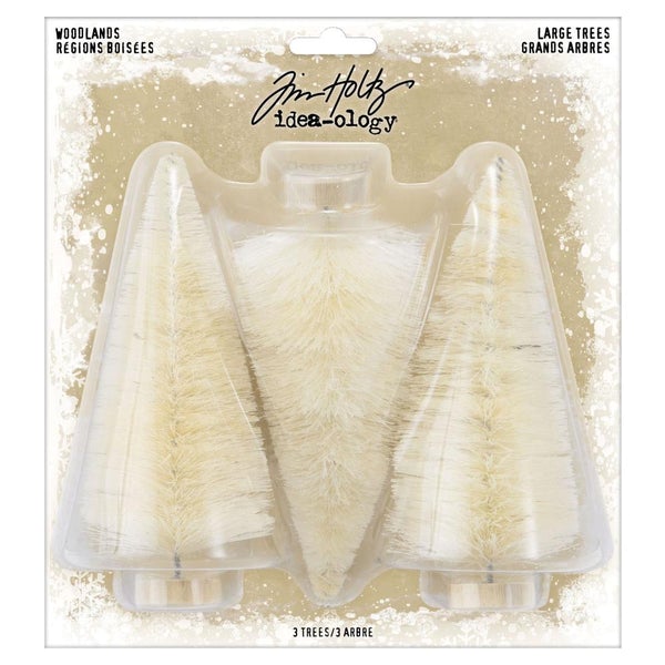 Tim Holtz Ideal -ology woodlands trees - set of 3