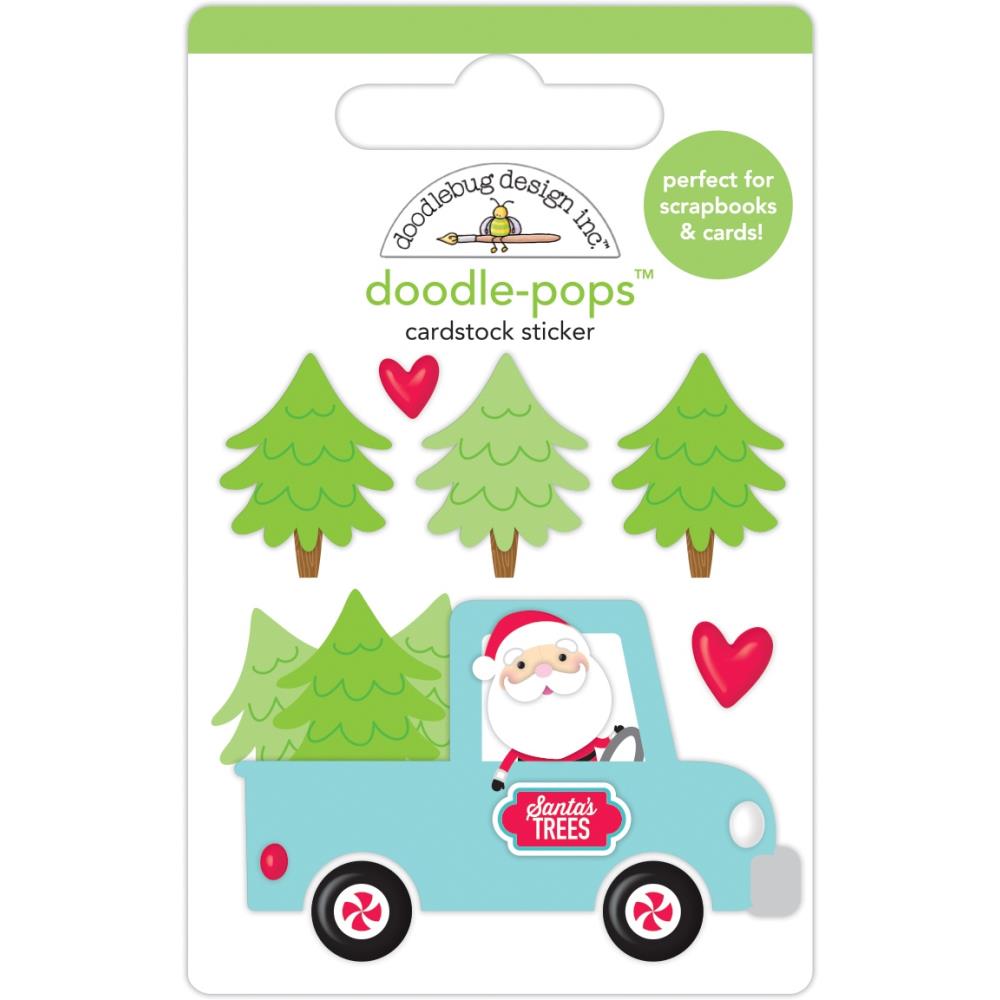 Doodlebug doodle pops - Cardstock stickers "Special Delivery"