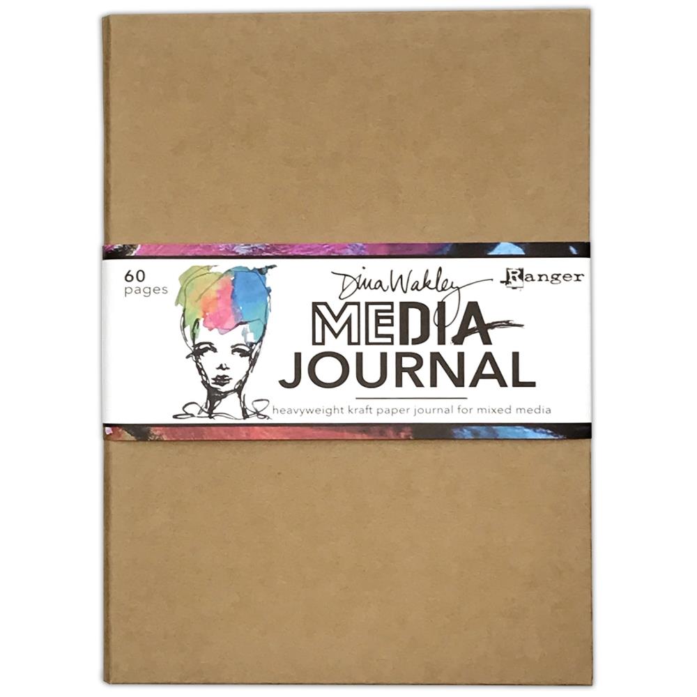 Dina Wakley Journal Book Kraft "NEW"