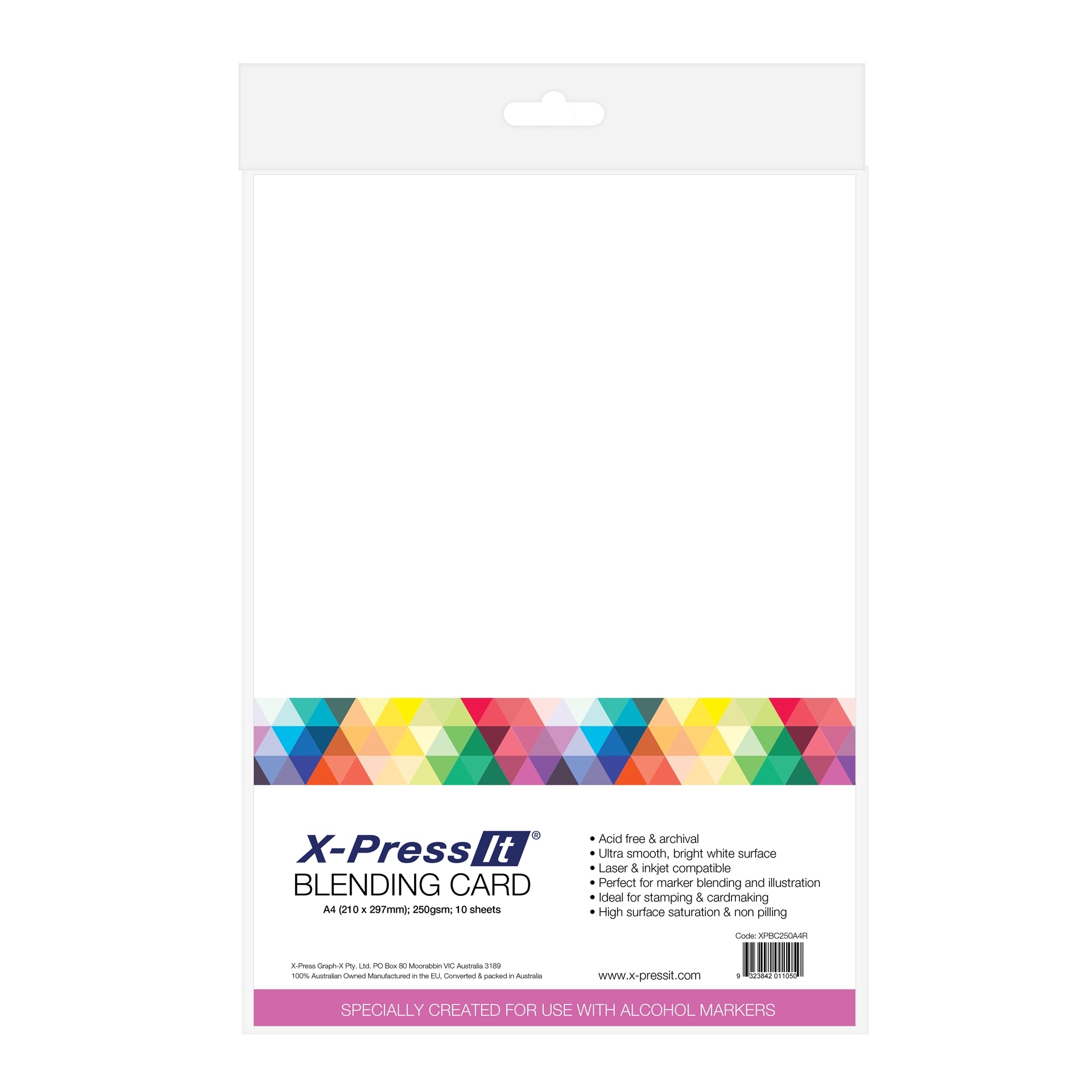 X-Press It Blending Card A4 10 pk
