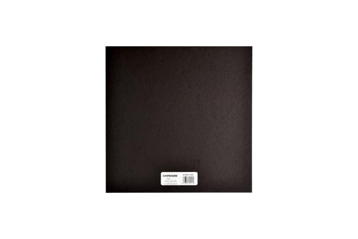 Black Grafix 12 x 12 chipboard