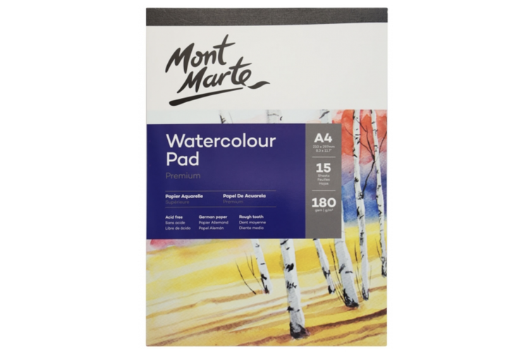 Monte Marte - Water Colour paper 12 sheets 300gsm