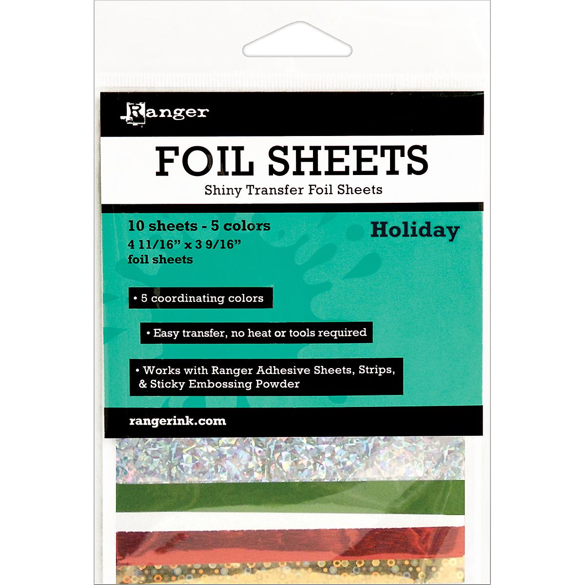 Ranger Foil Sheets