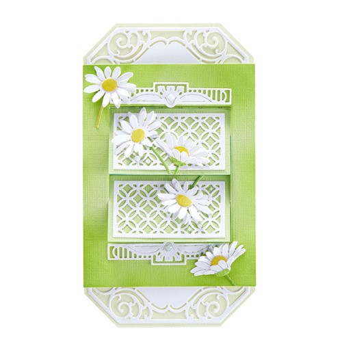 Spellbinders S5-429 Daisy Delight garden Shutters