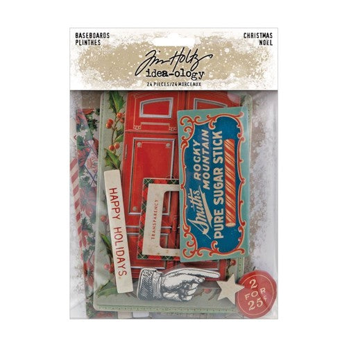Tim Holtz Ideaology Christmas Noel - Baseboards