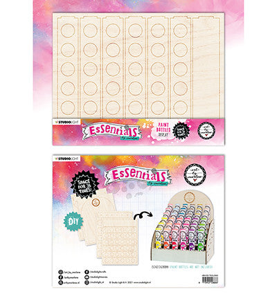 ART BY MARLENE - ACRYLIC PAINT BOTTLE DISPLAY 36 TUBES