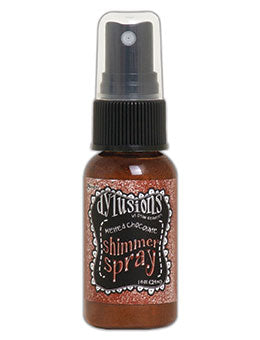 Dylusions Shimmer Spray - Melted Chocolate 1oz